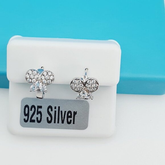 "925 Sterling Silver CZ Beautiful Earrings for Women, 1USPAR4265 - Picture 7 of 11